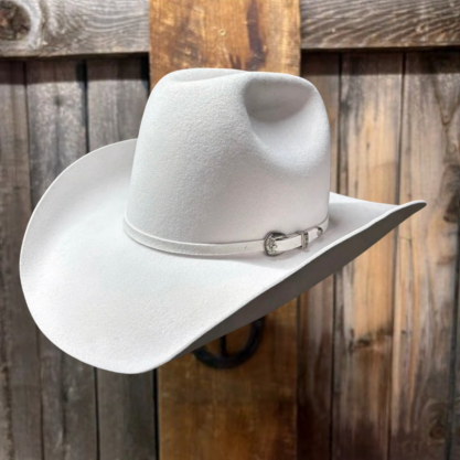 Bailey Lightning 5x White 4 1/4" Brim