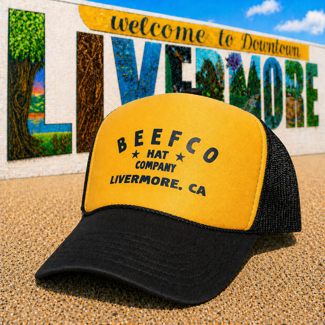 Star trucker hat