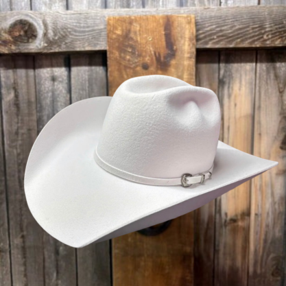 Bailey Lightning 5x White 4 1/4" Brim